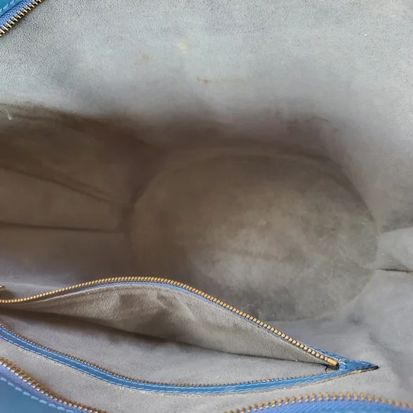 LOUIS VUITTON Vintage Toledo Blue Epi SAINT JACQUES Shopping Tote Shoulder Bag - Picture 15 of 17